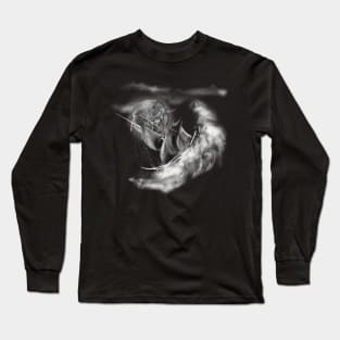 ship in storm Long Sleeve T-Shirt